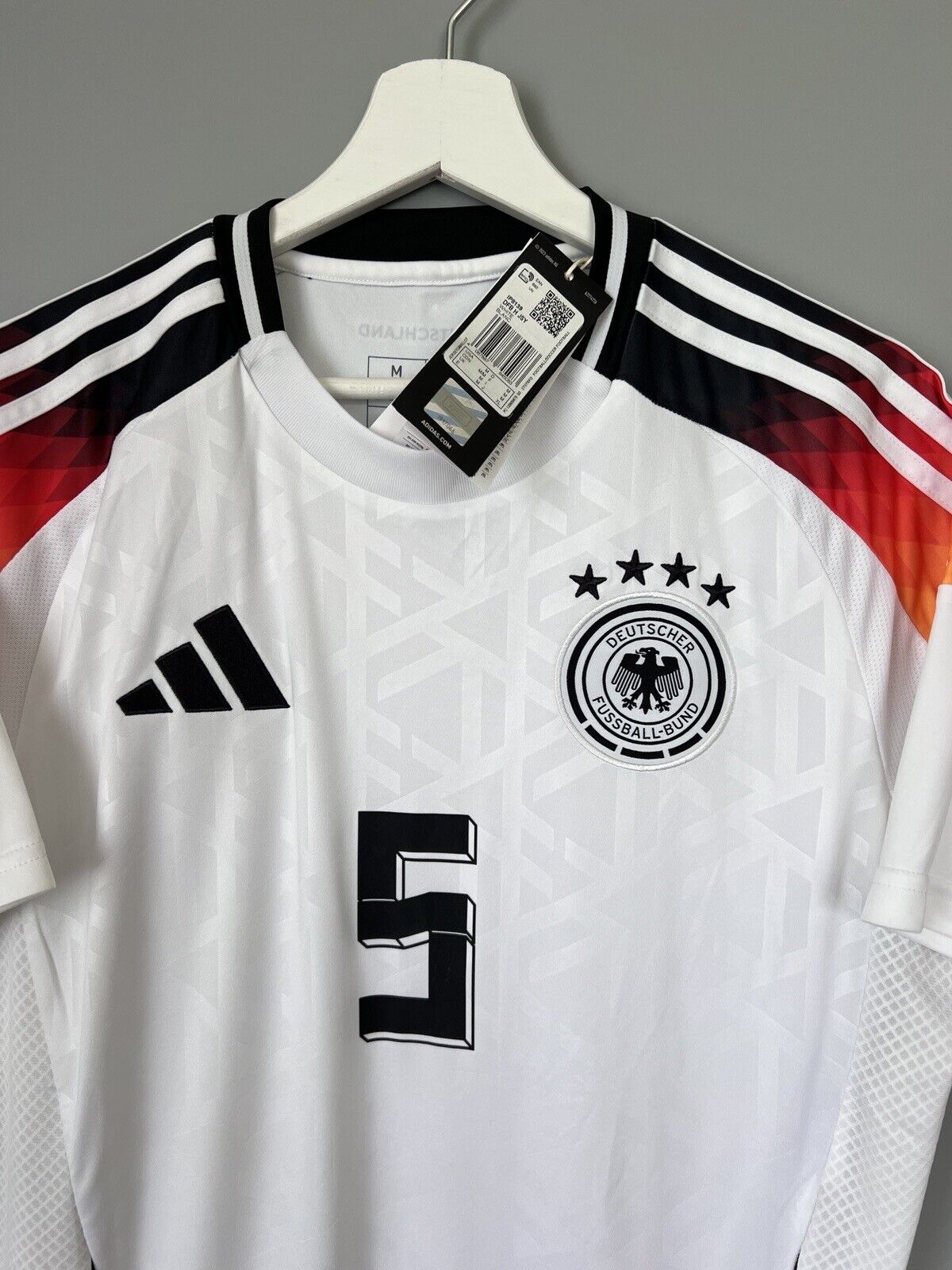 Germany Jersey Euro 2024 Home Soccer Football Shirt Adidas IP8139 Mens Size M