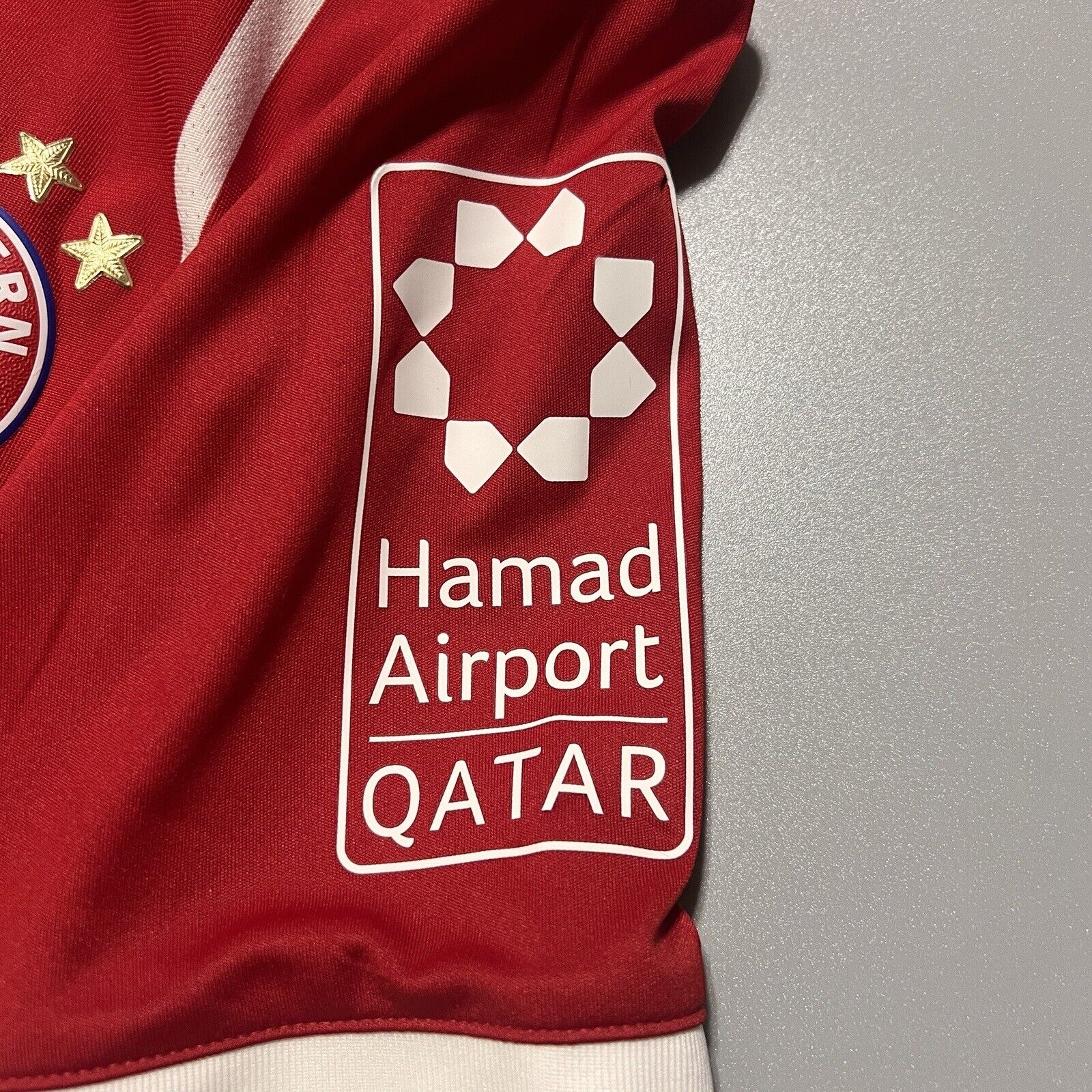 Bayern Munich Jersey 2017/18 Home Match Worn Mens Size 7 Football Shirt Adidas