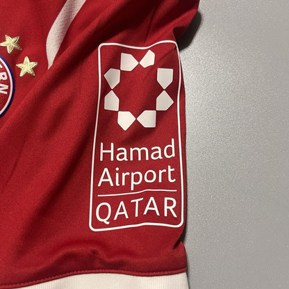 Bayern Munich Jersey 2017/18 Home Match Worn Mens Size 7 Football Shirt Adidas