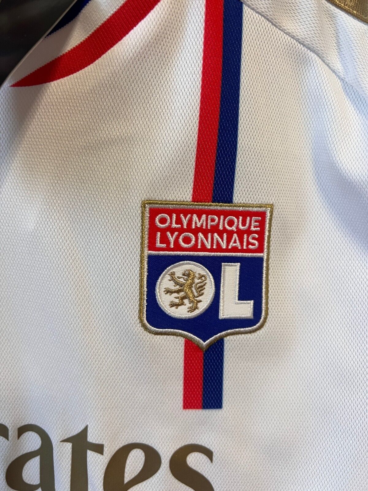 Olympique Lyonnais 23/24 Home Jersey Soccer Football Shirt Adidas Size XL Boys