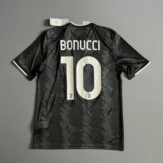 Bonucci Juventus Jersey 22-23 Away XL 15-16Y Boys Football Shirt HI5942 Adidas