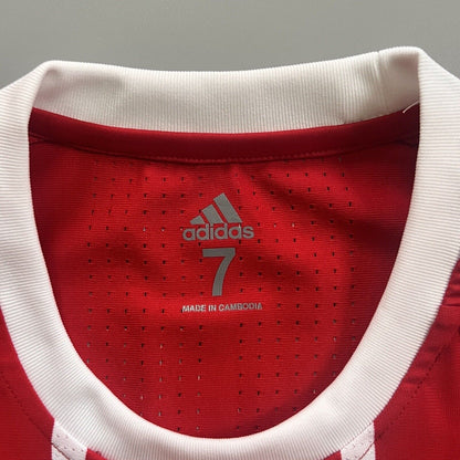 Bayern Munich Jersey 2017/18 Home Match Worn Mens Size 7 Football Shirt Adidas