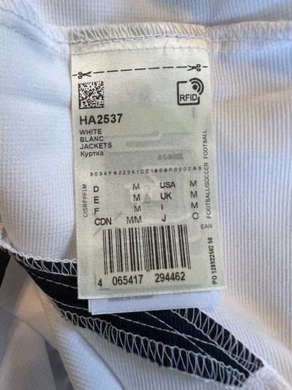 Real Madrid Teamgeist Jacket 2006 x 2021 White Soccer Adidas HA2537 Mens Size M