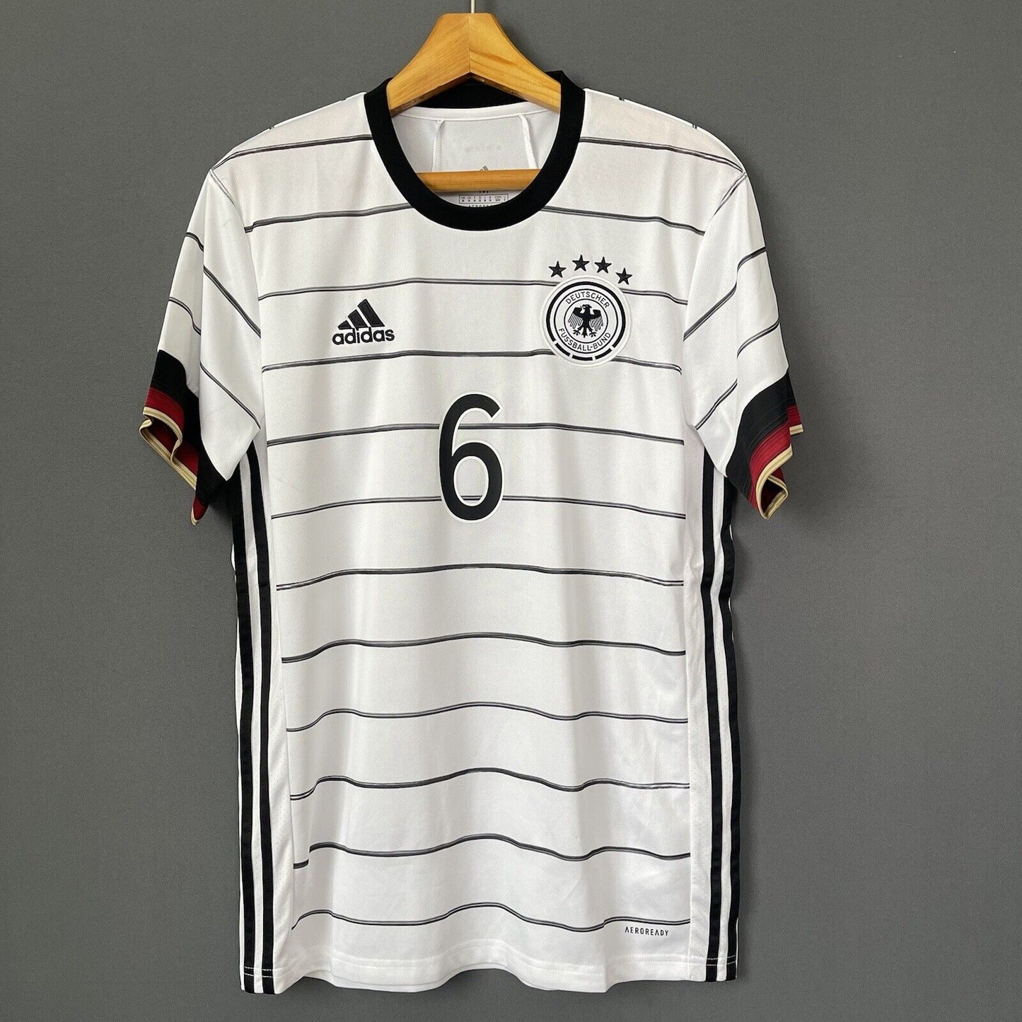 KIMMICH GERMANY JERSEY 2021 HOME SIZE M MENS FOOTBALL SOCCER SHIRT ADIDAS EH6105