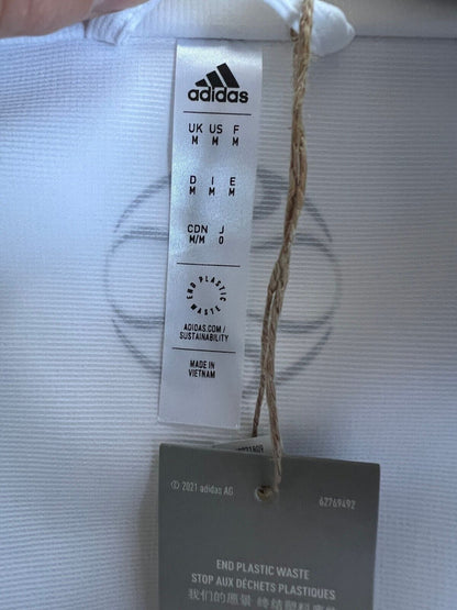 Real Madrid Teamgeist Jacket 2006 x 2021 White Soccer Adidas HA2537 Mens Size M