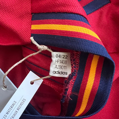 Spain Jersey 2022 2023 Home Size L Boys Football Shirt Trikot Adidas