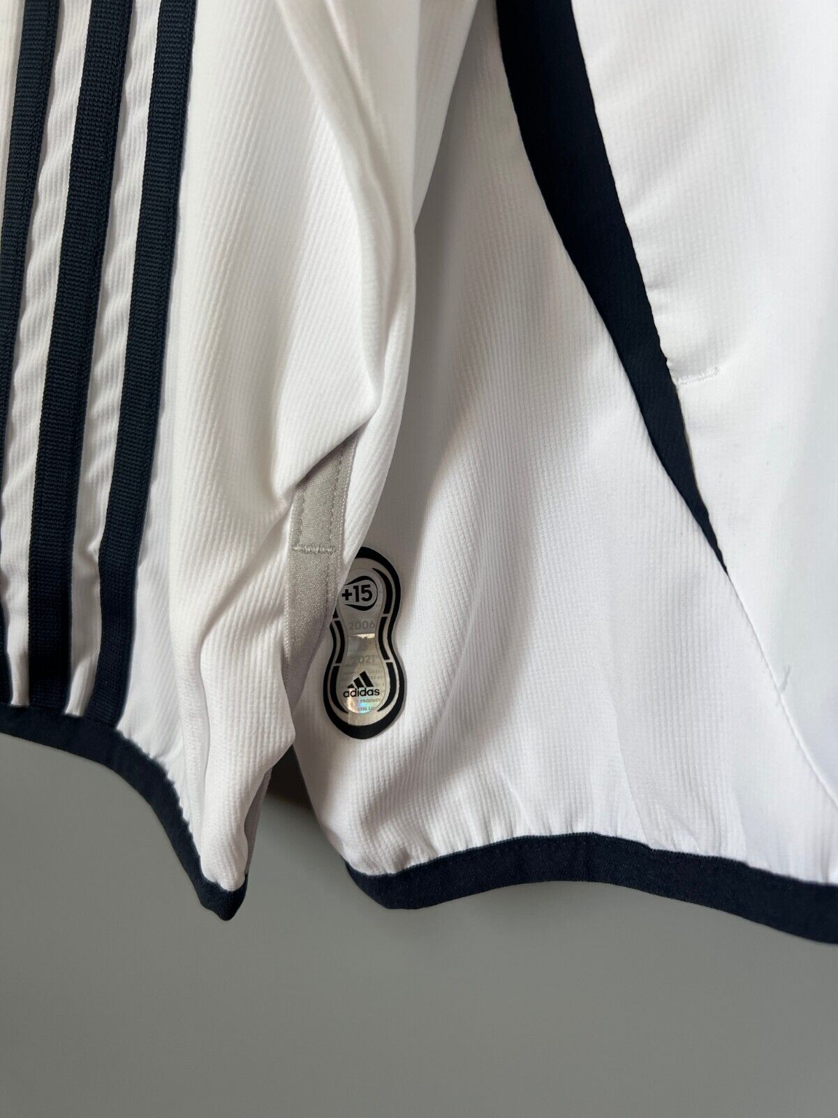 Real Madrid Teamgeist Jacket 2006x2021 White Soccer Adidas HA2537 Mens Size 2XL