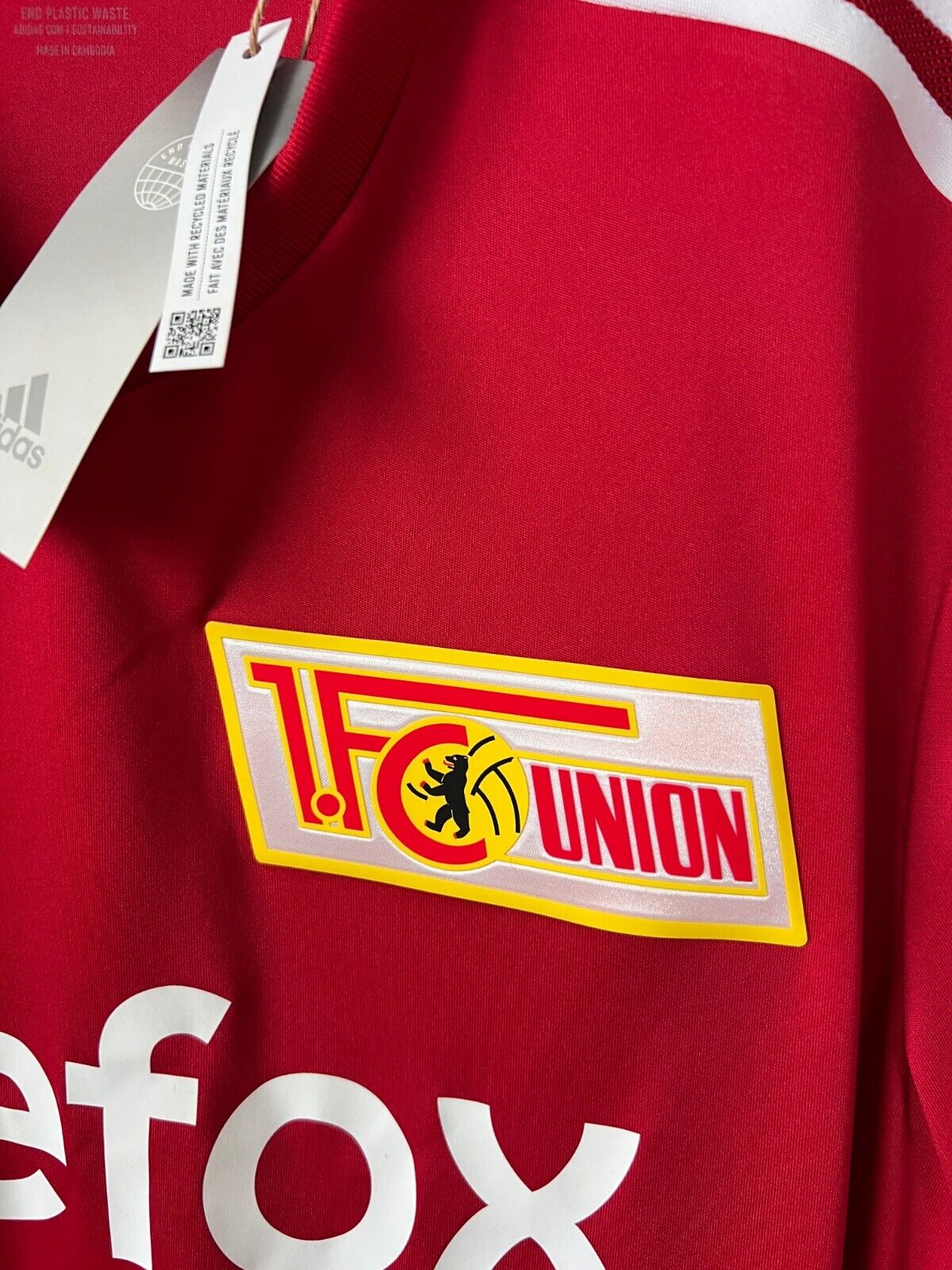 Union Berlin Jersey Training Soccer Football Shirt Adidas Mens Size L