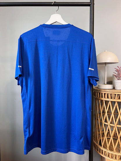 Adidas Mens Blue Running T-Shirt Size L Athletic Jersey GC9094
