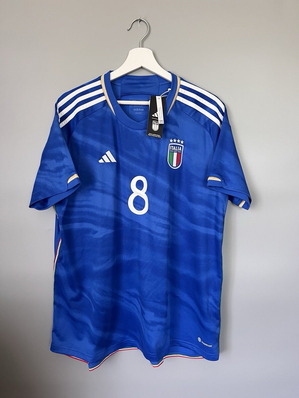 Italy Jersey Team 2023 Home Womens Soccer Football Shirt Adidas HT1613 Size 2XL
