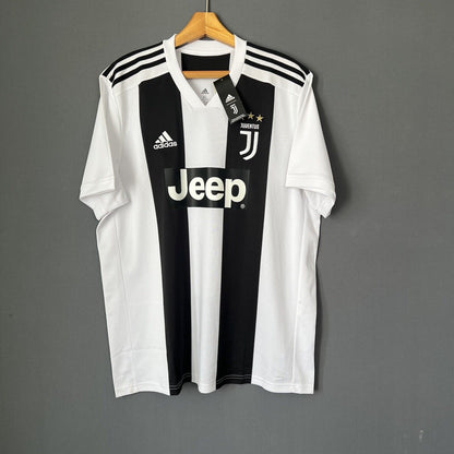 Ronaldo Juventus Jersey 2018/2019 Home Mens Football Shirt Size XL CF3489 Adidas