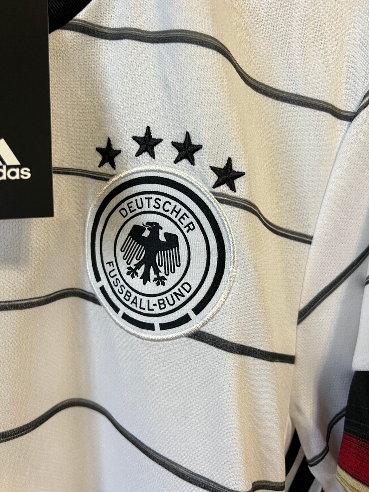 Germany Adidas Home Jersey 2020 Mens Size M EH6105 Soccer Shirt