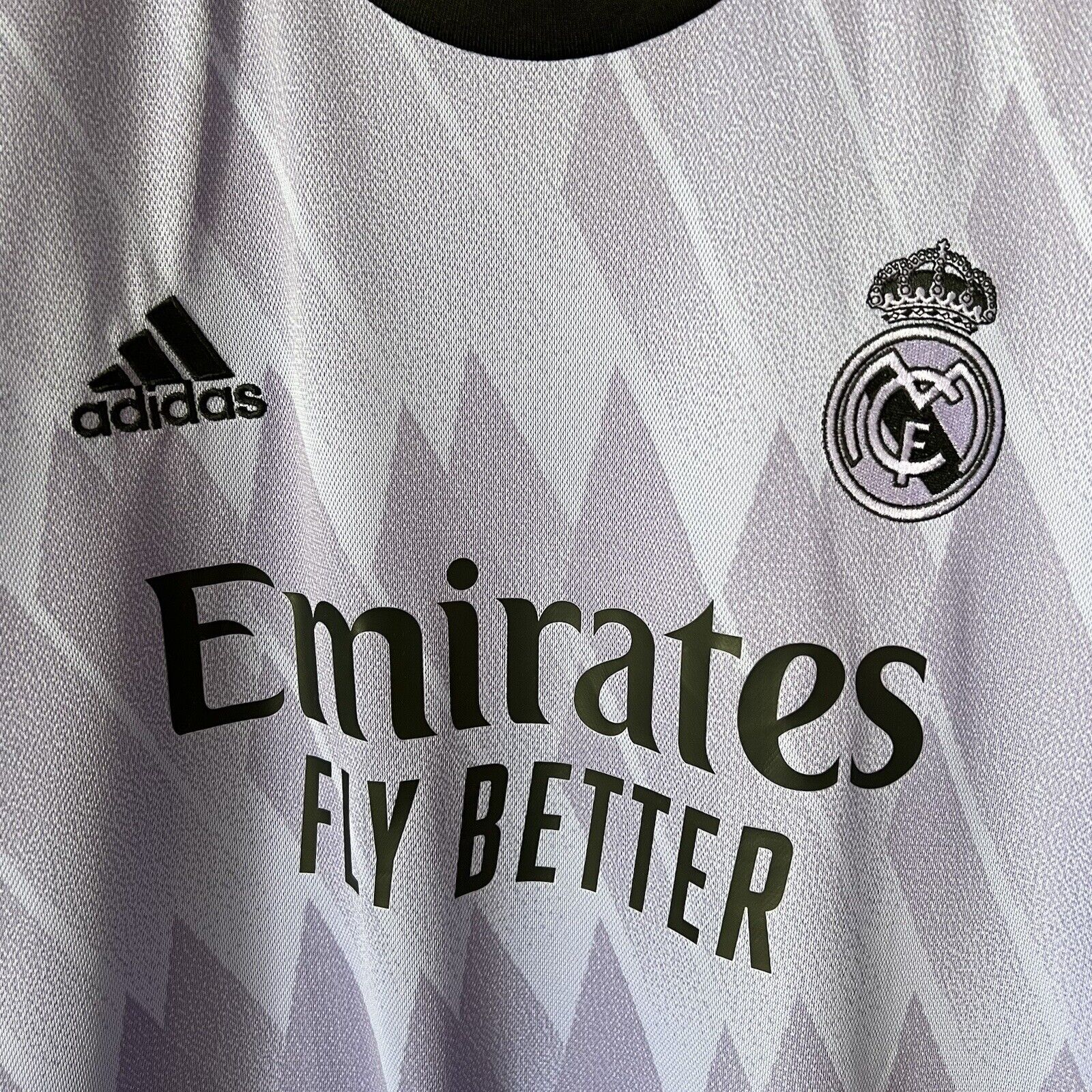 Benzema Real Madrid Jersey 2022-2023 Away Mens Football Shirt Size XXL Adidas