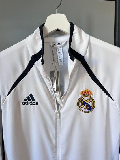 Real Madrid Teamgeist Jacket 2006 x 2021 White Soccer Adidas HA2537 Mens Size M