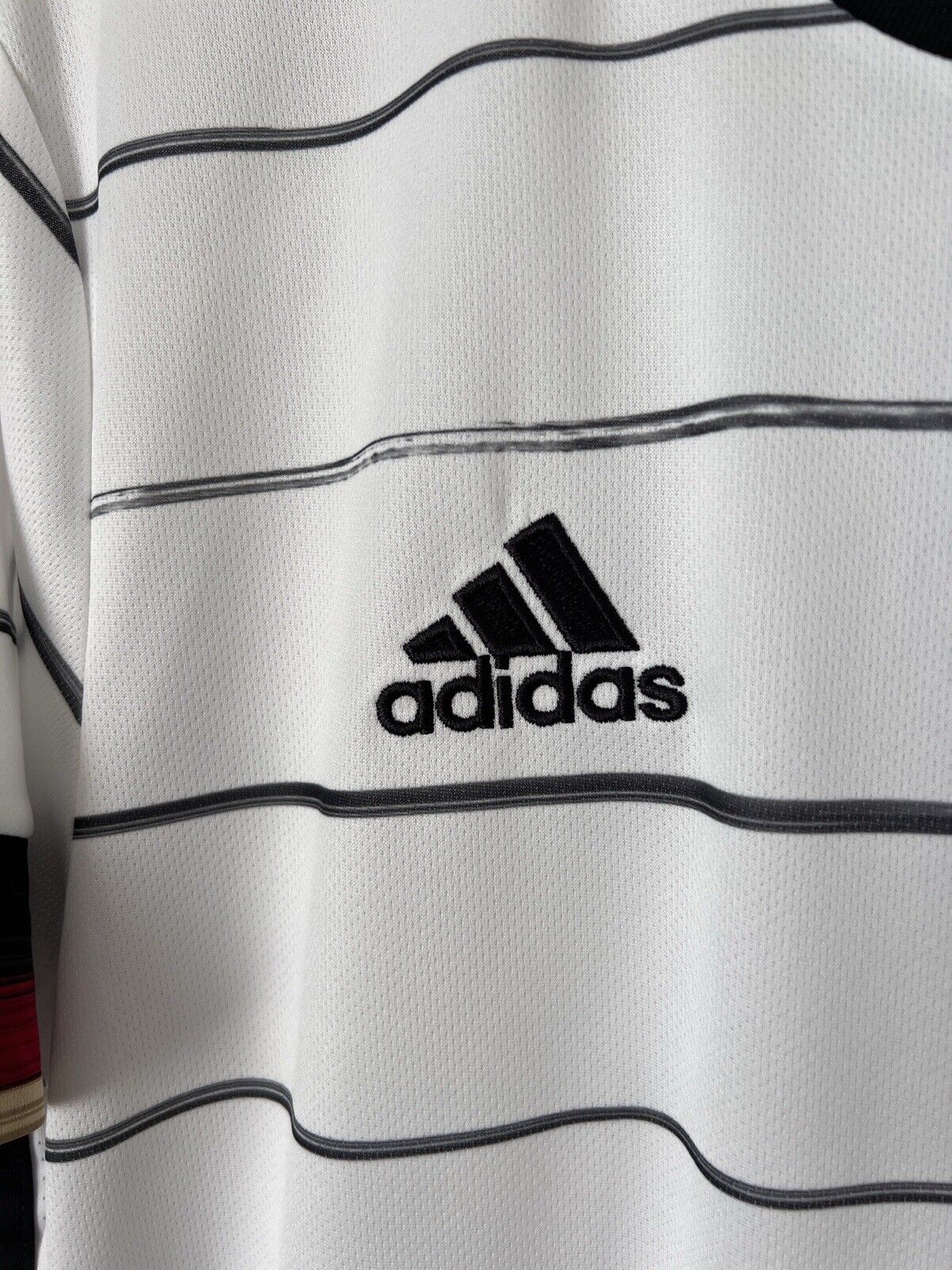 Germany Jersey Home Soccer Football Shirt Adidas DFB EH6105 Mens Size L