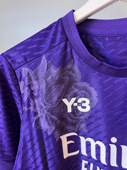 Real Madrid Jersey Fourth 23/24 Soccer Shirt IN4273 Adidas Y-3 Womens Sz XS