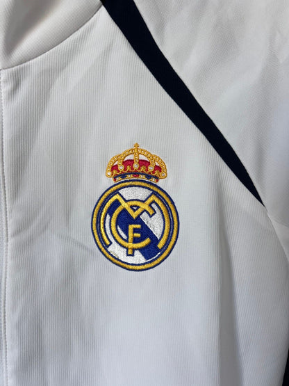 Real Madrid Jacket Teamgeist 2006x2021 White Soccer Adidas HA2537 Mens Size M