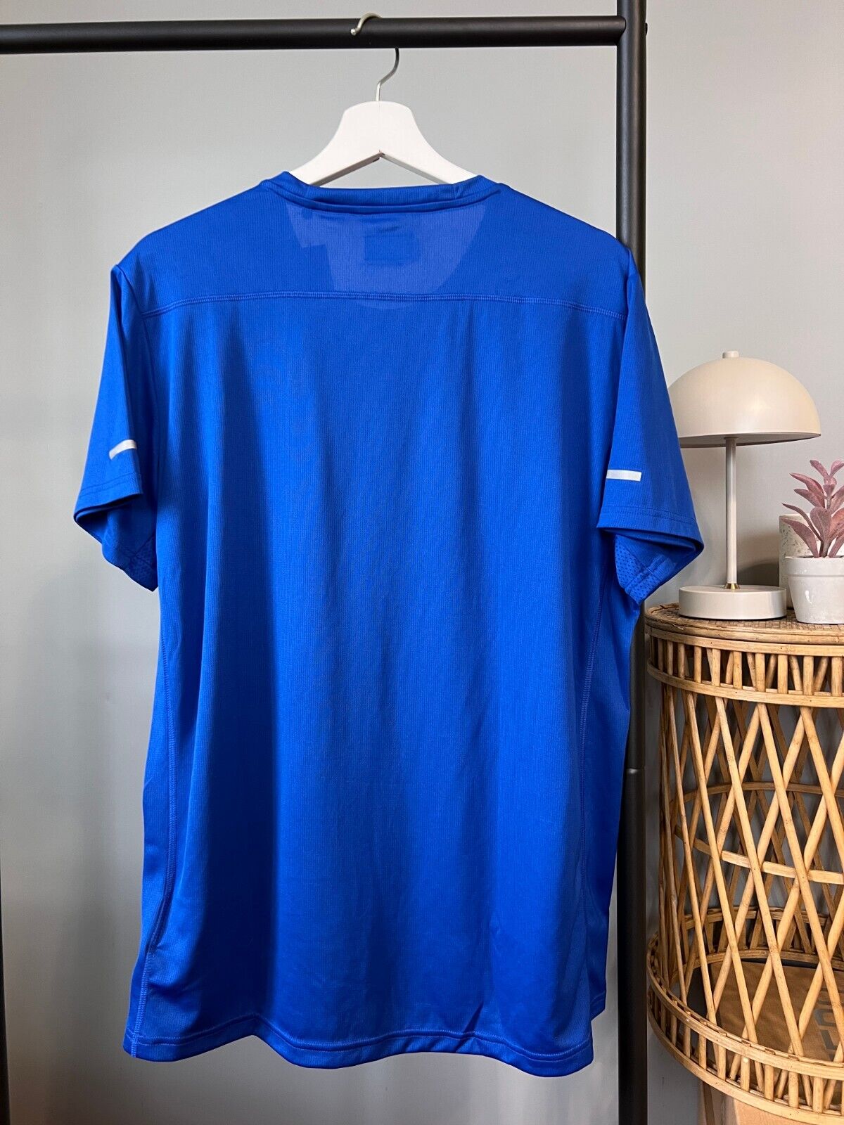 Adidas Mens Blue Running T-Shirt Size L Athletic Jersey GC9094