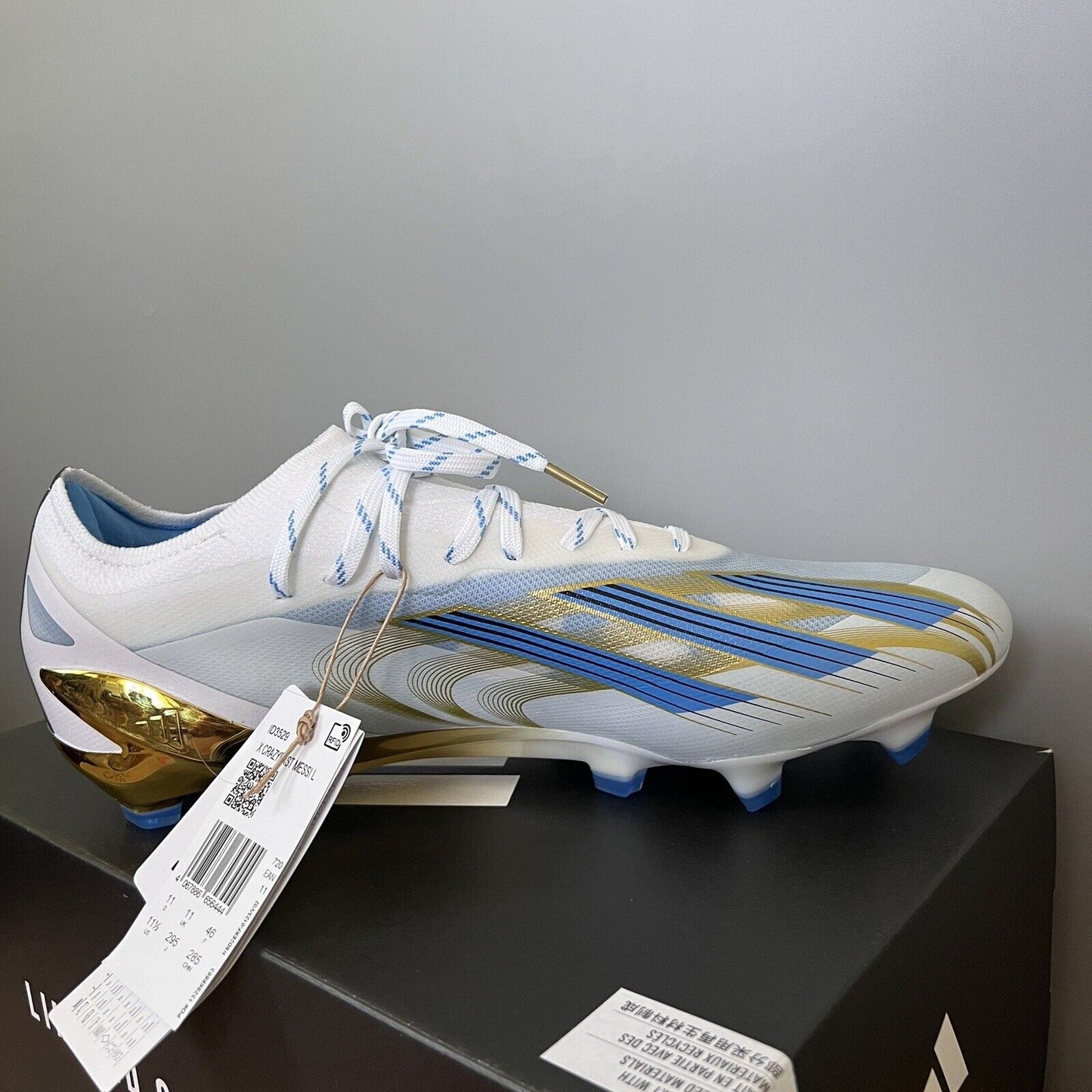 Adidas X Crazyfast Las Estrellas.1 FG Messi Cleats Soccer US 11.5 ID3529 Limited