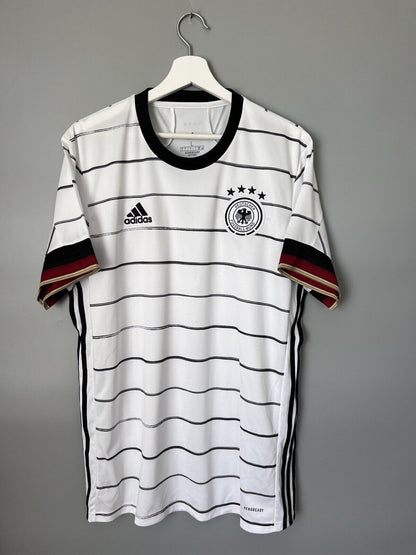 Germany Jersey Home Soccer Football Shirt Adidas DFB EH6105 Mens Size L
