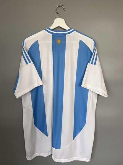 Argentina Jersey 2024 Home Soccer Shirt IP8409 Adidas Mens Size XL