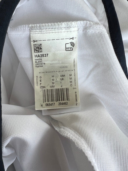Real Madrid Teamgeist Jacket 2006 x 2021 White Soccer Adidas HA2537 Mens Size M