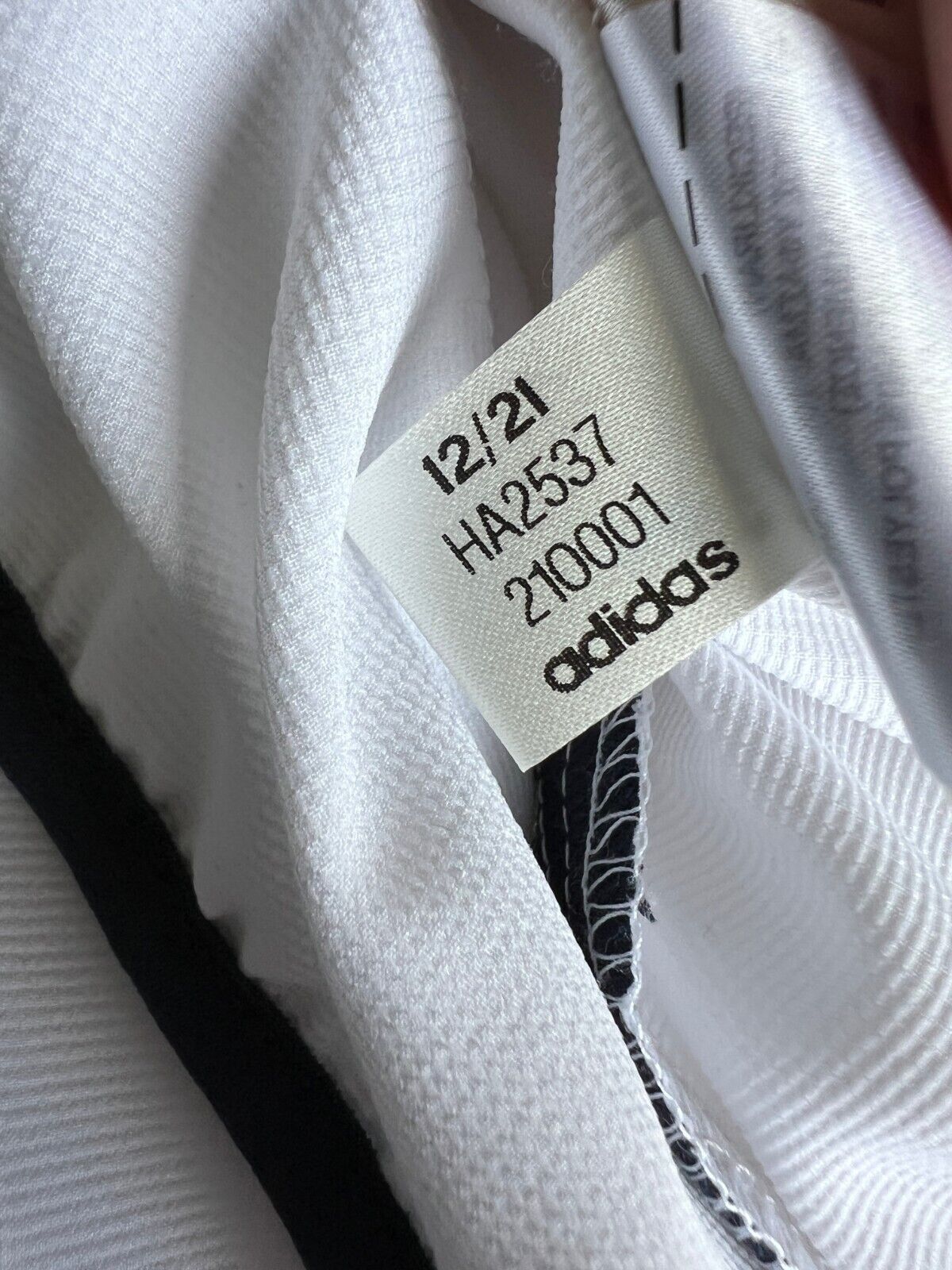 Real Madrid Teamgeist Jacket 2006x2021 White Soccer Adidas HA2537 Mens Size 2XL