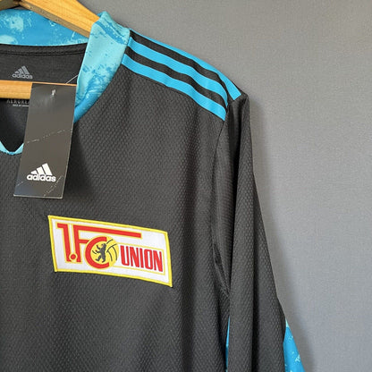 Adidas 1. FC Union Berlin Men's Black Long Sleeve Jersey - Officially Licensed