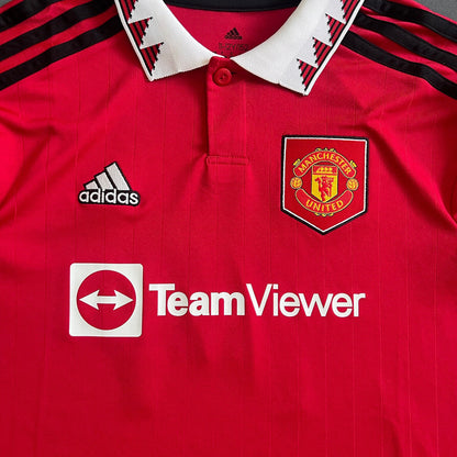 Eriksen Manchester United Jersey 22-23 Home Size M Boys Football Shirt Adidas