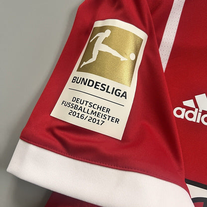 Bayern Munich Jersey 2017/18 Home Match Worn Mens Size 7 Football Shirt Adidas