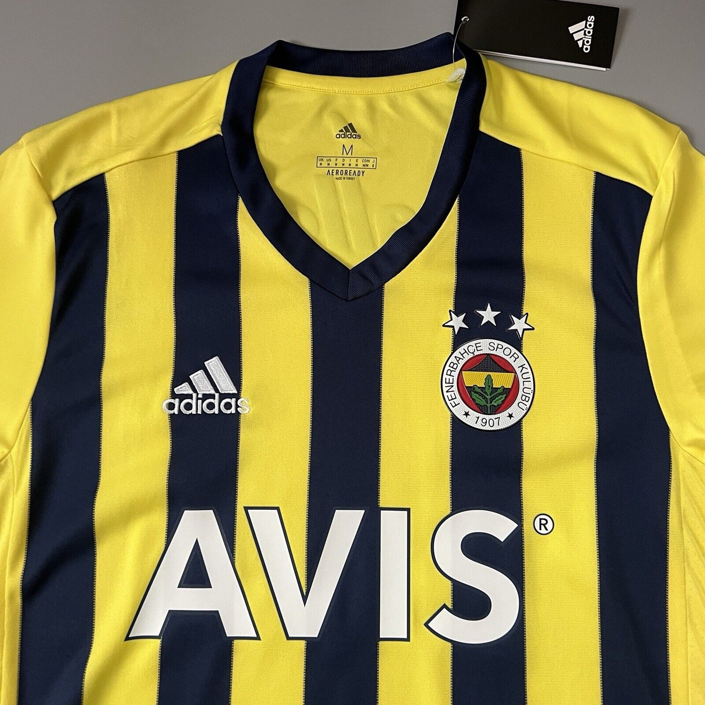 Fenerbahce Jersey 20/21 Home Soccer Football Shirt Adidas GD3757 Mens Size M