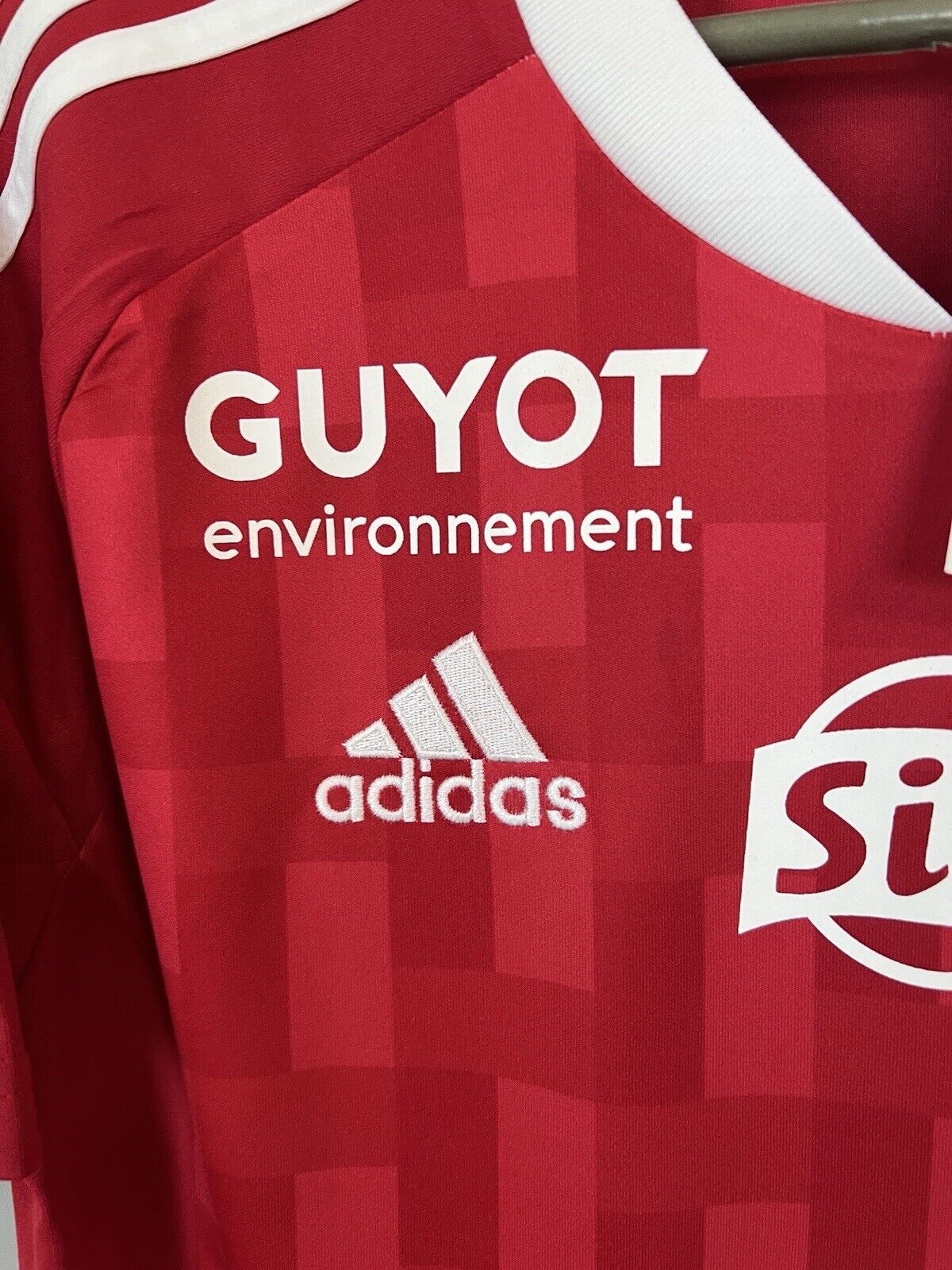 Stade Brestois Brest 29 Jersey Home Mens Soccer Shirt Maillot Adidas Size S