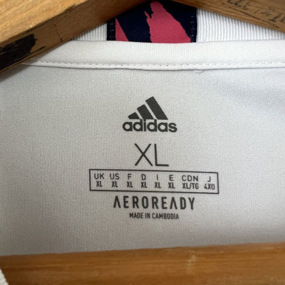 REAL MADRID JERSEY 2020/21 HOME SIZE XL SOCCER FOOTBALL ADIDAS FM4735