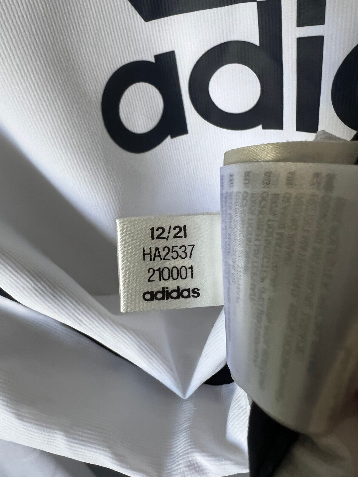 Real Madrid Jacket Teamgeist 2006x2021 White Soccer Adidas HA2537 Mens Size M