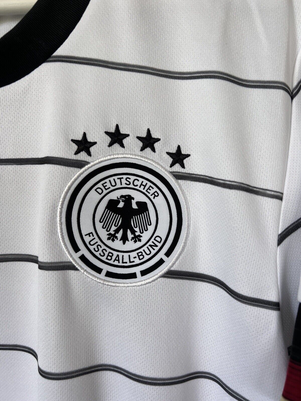 Germany Jersey Home Soccer Football Shirt Adidas DFB EH6105 Mens Size L