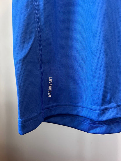 Adidas Mens Blue Running T-Shirt Size L Athletic Jersey GC9094