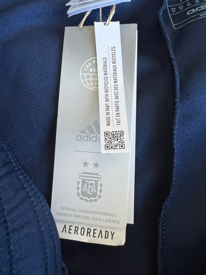 Argentina Tiro 23 Training Pants Blue Football Soccer Adidas HF3914 Mens Size XL