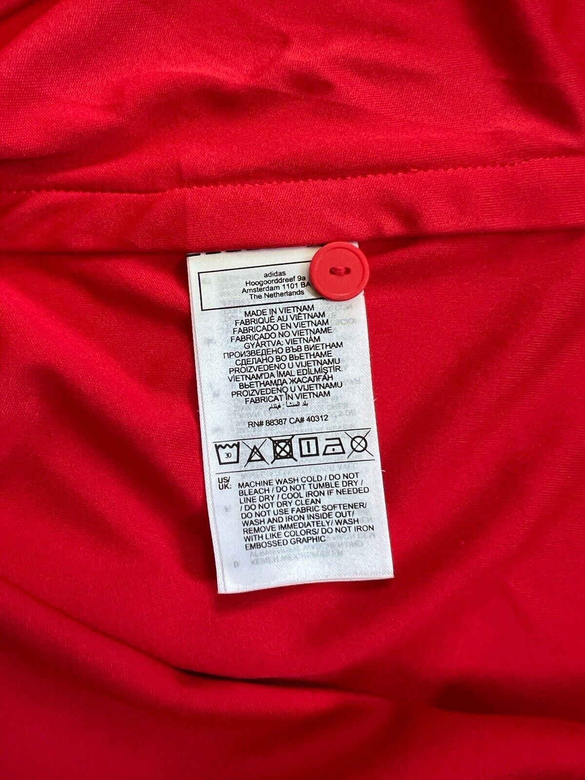 1. FC Union Berlin Jersey 23/24 Home Football Soccer Shirt Adidas Mens Size S