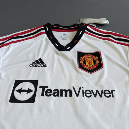 Sancho Manchester United Jersey 22-23 Away Size XL Boys Adidas Football Shirt