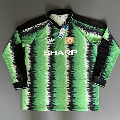 Manchester United Jersey 90 Goalkeeper Size XL Soccer Shirt Adidas HP0449