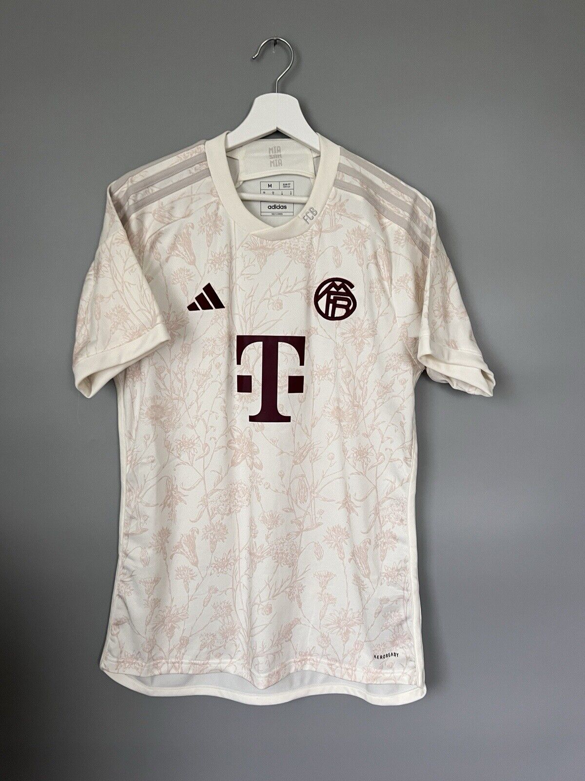Bayern Munich Jersey 23/24 Third Football Soccer Shirt HR3725 Adidas Mens Size M