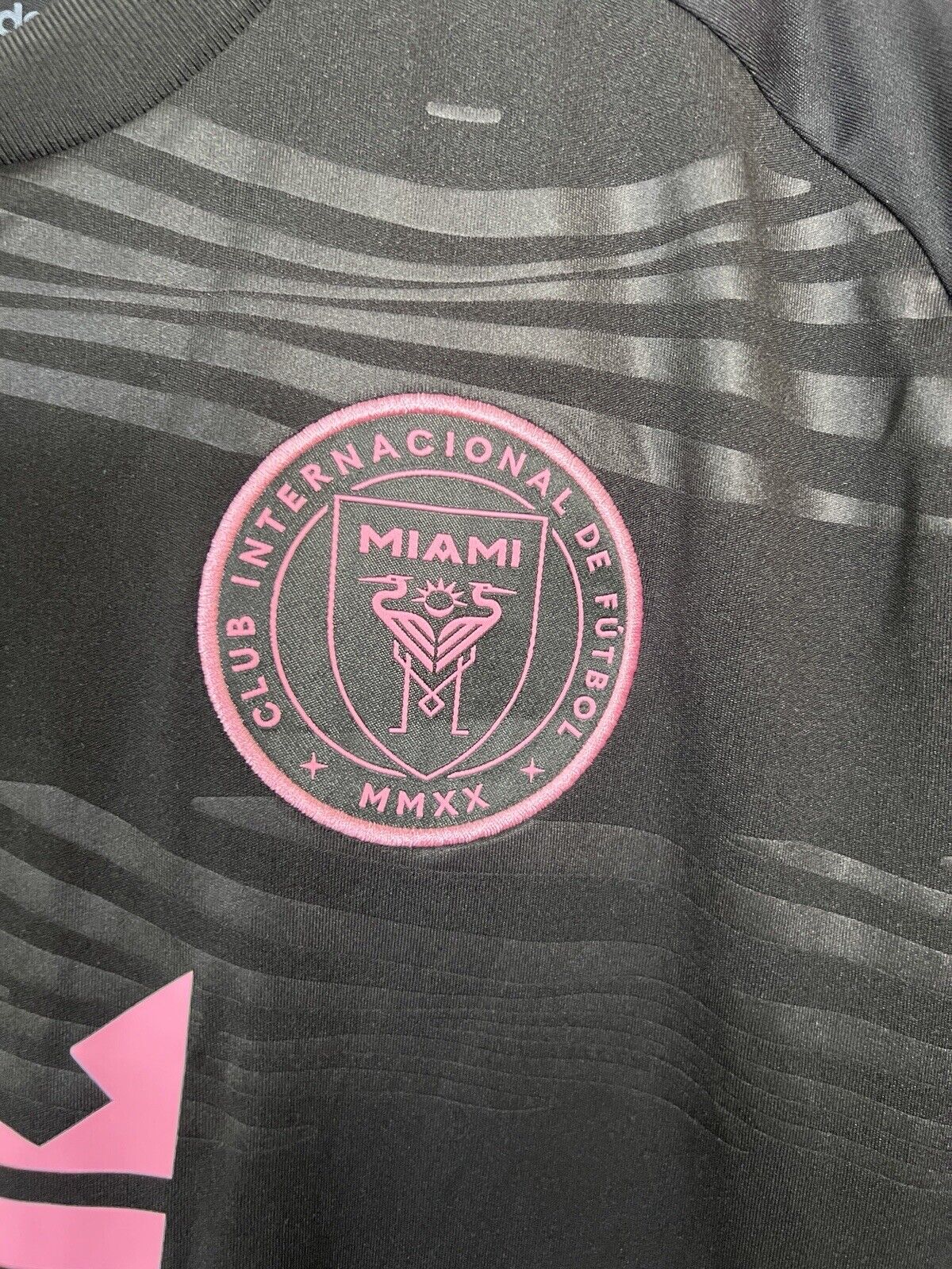 Messi Inter Miami Jersey 23/24 Away Soccer Shirt JE9744 Adidas Mens Size M