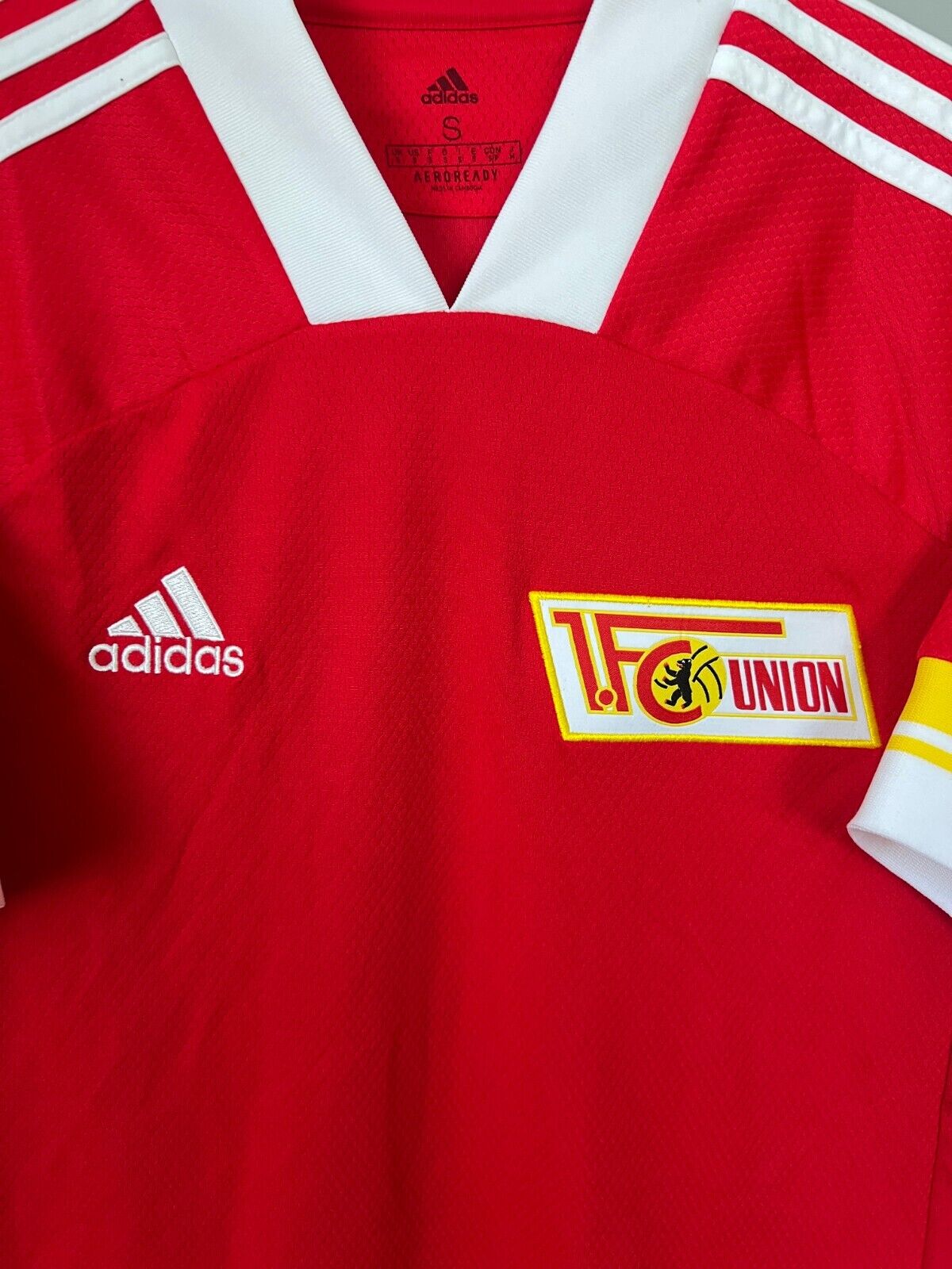 1. FC Union Berlin Jersey 20/21 Home Football Soccer Shirt Adidas Mens Size S