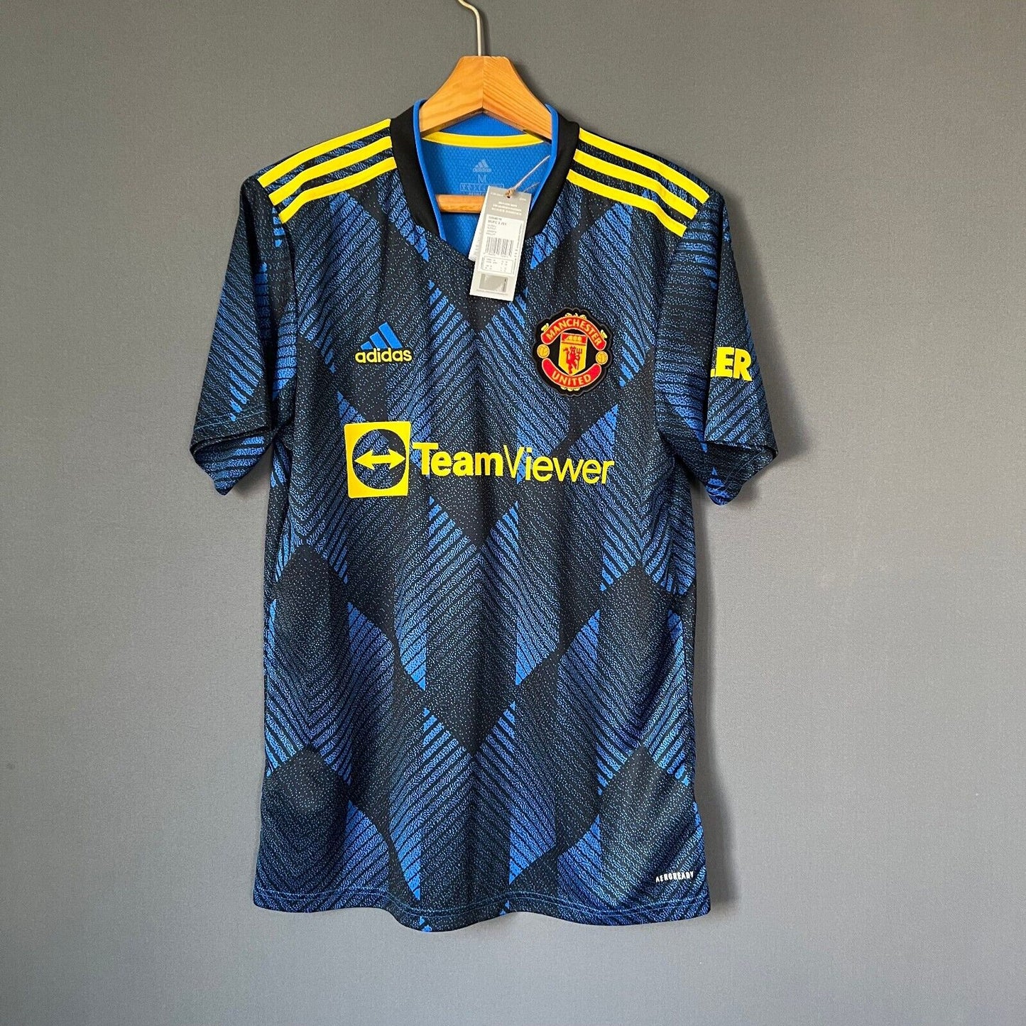 Sancho Manchester United Jersey 2021/22 3rd Medium GM46416 Adidas Soccer Shirt