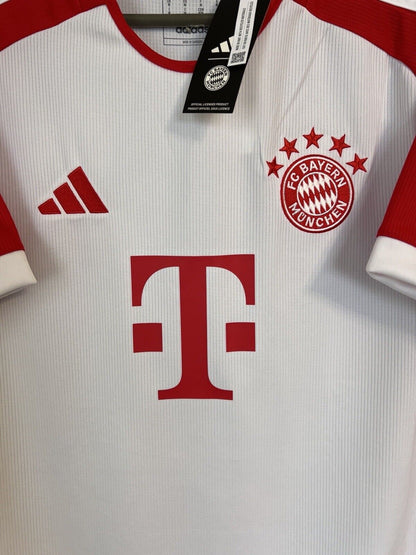 Bayern Munich Jersey 2023/24 Home Mens Soccer Shirt Trikot IJ7442 Adidas Size M