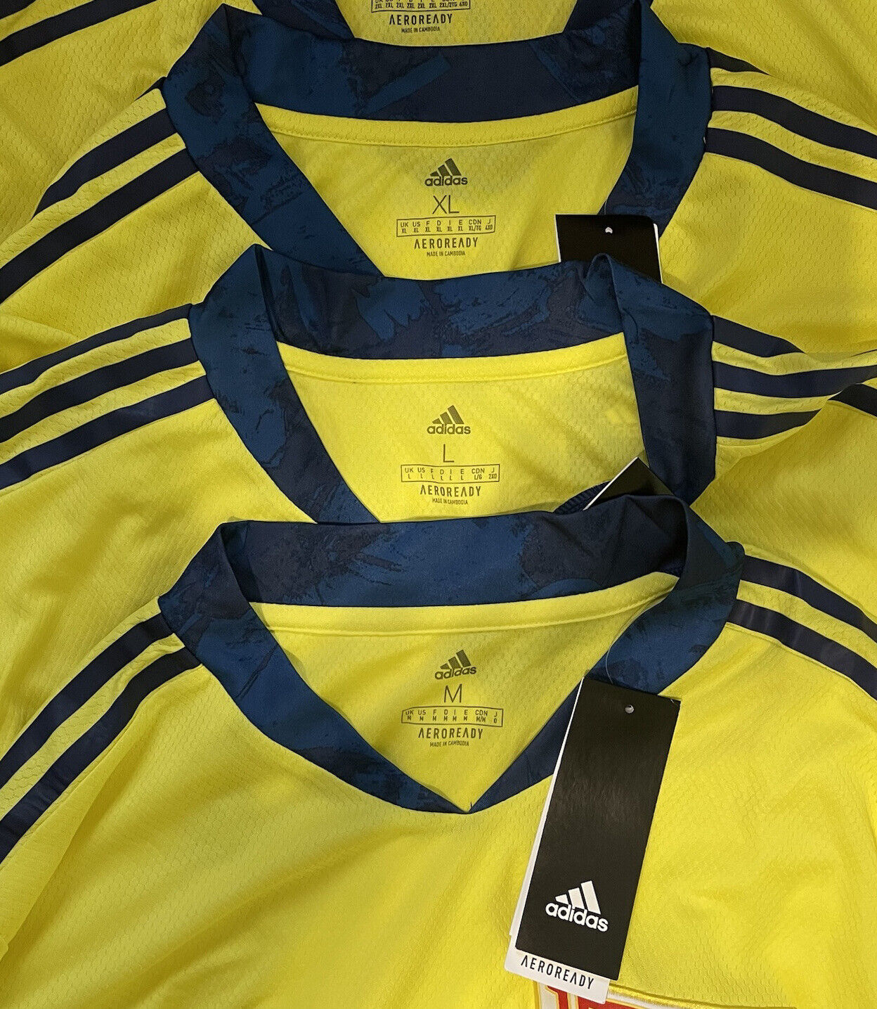 Adidas 1. FC Union Berlin Men's Yellow GK Jersey 20-21 - Officially Licensed