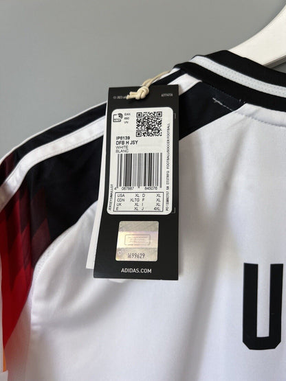 Undav Germany Jersey 2024 Home Soccer Football Shirt Adidas IP8139 Mens Size XL