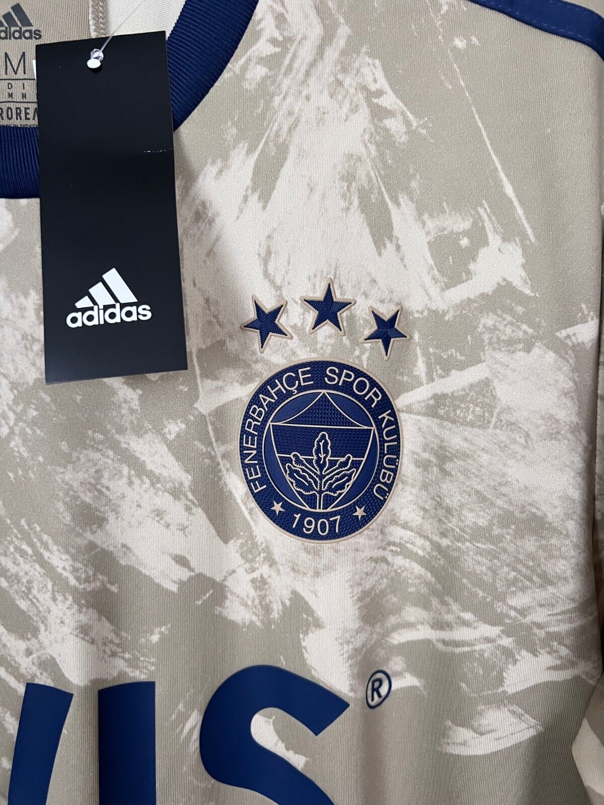 Fenerbahce Jersey 20/21 Away Soccer Football Shirt Adidas GD3757 Mens Size M