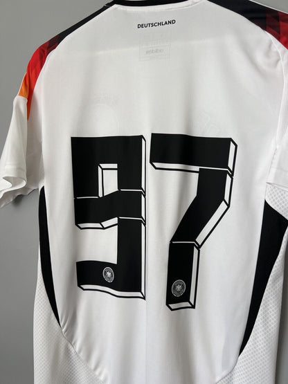 Germany Jersey 2024 Home Soccer Football Shirt Adidas IP8139 Mens Size S