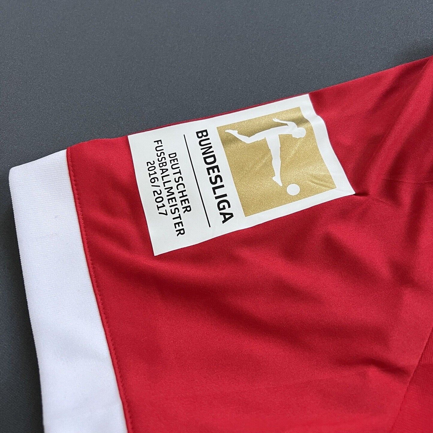 Bayern Munich Jersey 2017/18 Home Match Worn Mens Size 7 Football Shirt Adidas